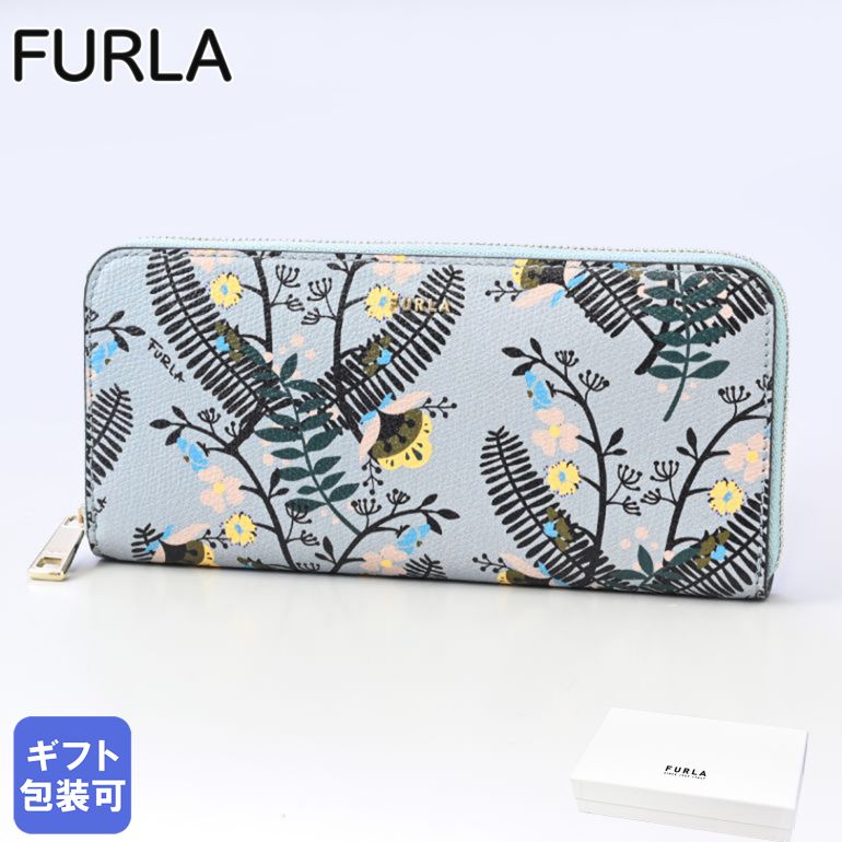 フルラ FURLA 長財布 レディース バビロン ラウンドファスナー トニ アルテミシア PCX8UNO BX1189 1317S 1007【スペシャルラッピングB対応(別売り)】