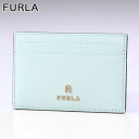 フルラ 名刺入れ 【エントリー10倍★9日20:00から16日1:59】【名入れ可有料】 フルラ FURLA カードケース カメリア CAMELIA レディース ミンティー WP00305 AX0733 1859S 箔押し【スペシャルラッピングB対応(別売り)】