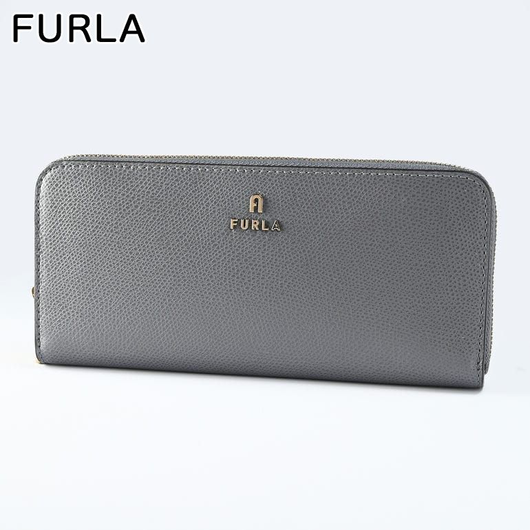 【エントリー10倍★9日20:00から16日1:59】フルラ FURLA 長財布 2023AW レディース CAMELIA カメリア ジップアラウンド SOIL MARMO グレー系×グレージュ系 WP00313 ARE000 2505S ウォレット【スペシャルラッピングB対応(別売り)】