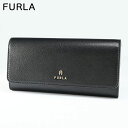  フルラ FURLA 長財布 2023AW レディース CAMELIA カメリア コンチネンタル NERO ネロ ブラック WP00317 ARE000 O6000 ウォレット