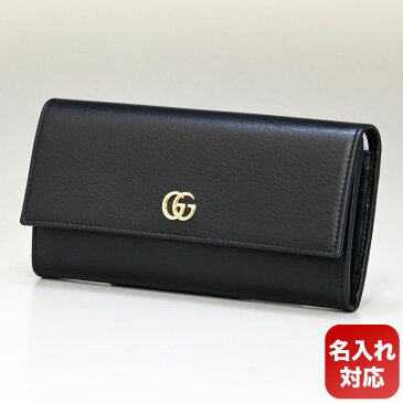 グッチ GUCCI 長財布 レディース プチ マーモント ダブルG レザー ブラック 456116 CAO0G 1000