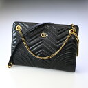 グッチ GUCCI GGマーモント ミディアム ショルダーバッグ レディース キルティング 524592 0OLBT 1000