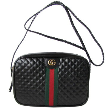 グッチ GUCCI レディース キルティングレザー スモール ショルダーバッグ ブラック 541051 0YKMT 1060 母の日 プレゼント 実用的