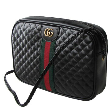 グッチ GUCCI レディース キルティングレザー スモール ショルダーバッグ ブラック 541051 0YKMT 1060 母の日 プレゼント 実用的