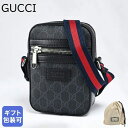 エントリー最大10倍!7/6-7/10 11:59★ グッチ GUCCI ショルダーバッグ GGスプリーム メンズ ブラック 682357 K5RLN 1095