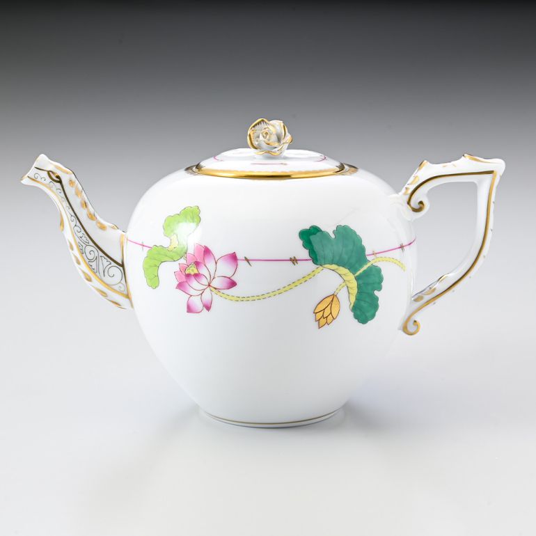 エントリー買いまわり最大19倍!ヘレンド HEREND ティーポット ナルシス NEシリーズ 洋食器 800ml 手描き 20606009 NE| 食器 キッチ...