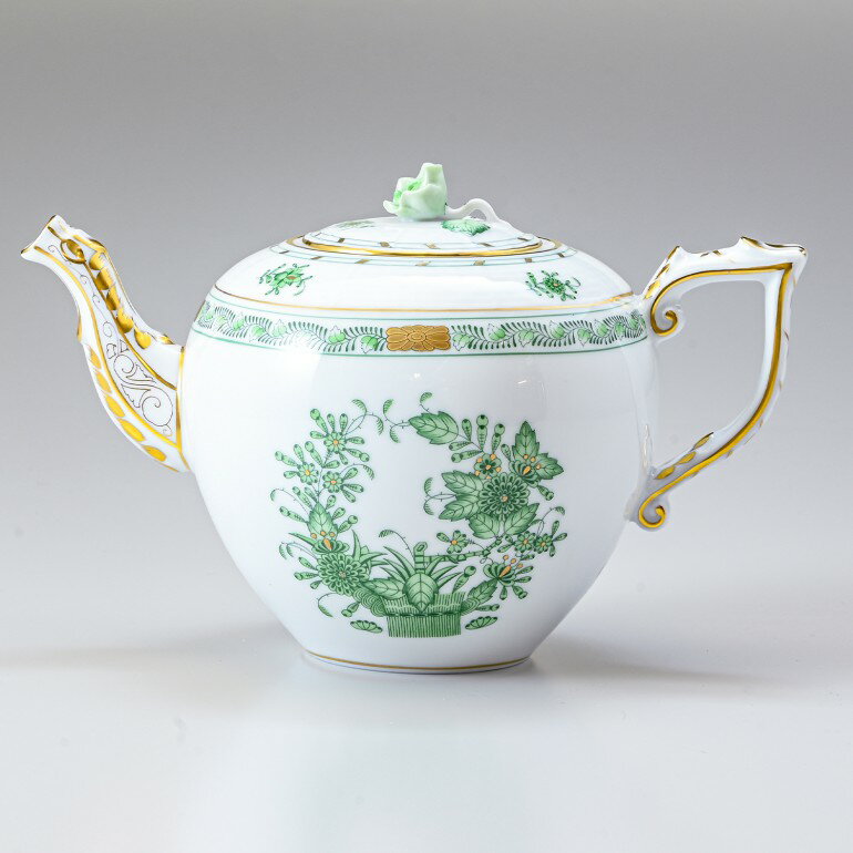 エントリー買いまわり最大19倍!ヘレンド ティーポット インドの華 洋食器 800ml 606009 FV 606 【00606009-FV】| 食器 キッチン...