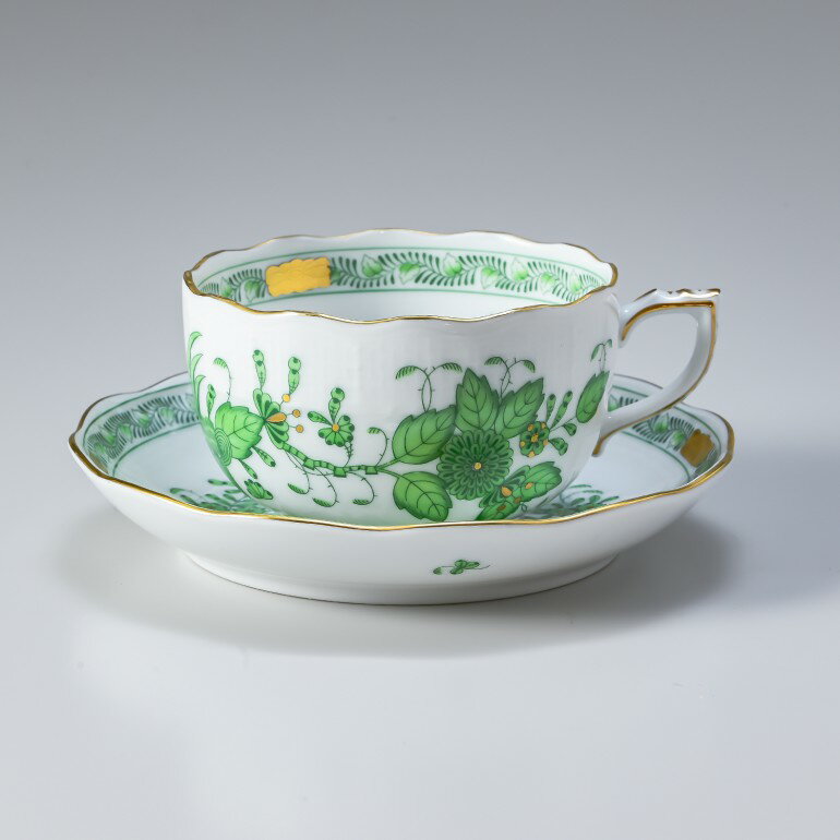 エントリー買いまわり最大19倍!ヘレンド ティーカップ&ソーサー インドの華 洋食器 200ml 手描き 724000 FV 724 【00724000-FV】...