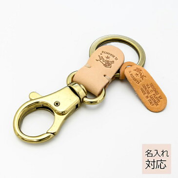 メール便可275円 イルビゾンテ IL BISONTE キーリング C0551 P 120 NATURAL ナチュラル ヌメ