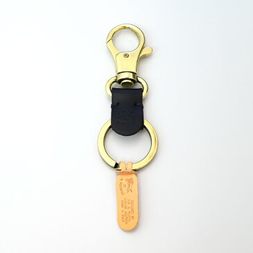 メール便可275円 イルビゾンテ IL BISONTE キーリング C0551 P 135 BLACK ブラック