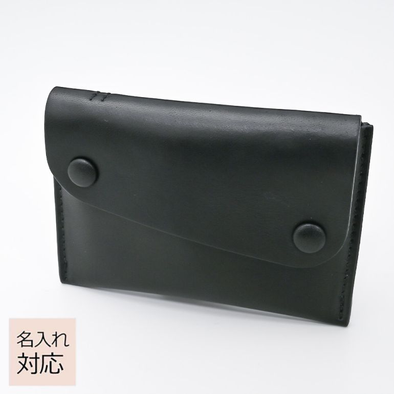 イルビゾンテ 名刺入れ（メンズ） 【50%OFF】イルビゾンテ IL BISONTE カードケース 名刺入れ コンテンポラリー メンズ レディース レザー ブラック SCC064 PV0011 BK255G 日本未発売 名入れ可有料 箔押し 父の日 【スペシャルラッピングB対応(別売り)】