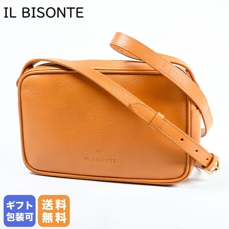 ショルダーバッグ イルビゾンテ IL BISONTE ショルダーバッグ レディース クロスショルダー オリヴェータ OLIVETA ハニー BCR327PV0001OR178B