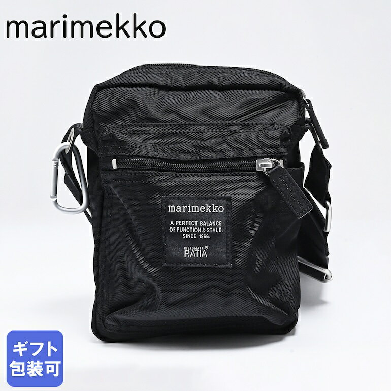 マリメッコ marimekko バッグ ショルダーバッグ Cash&Carry ブラック 026992 999