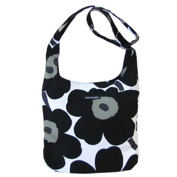 マリメッコ Marimekko バッグ ショルダーバッグ CLOVER PIENI UNIKKO クローバー ピエニウニッコ ブラック 42630 030