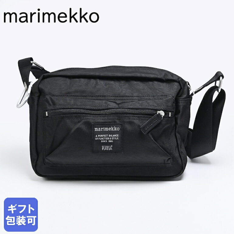 マリメッコ 【エントリー10倍★4日20:00から11日1:59】【10%OFF】マリメッコ Marimekko バッグ ショルダーバッグ My Things ブラック 047241 999