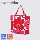 マリメッコ Marimekko バッグ トートバッグ エコバッグ ファブリックバッグ ピエニウニッコ ホワイト×レッド 067572 001 クロネコゆうパケット対応【スペシャルラッピングB対応(別売り)】