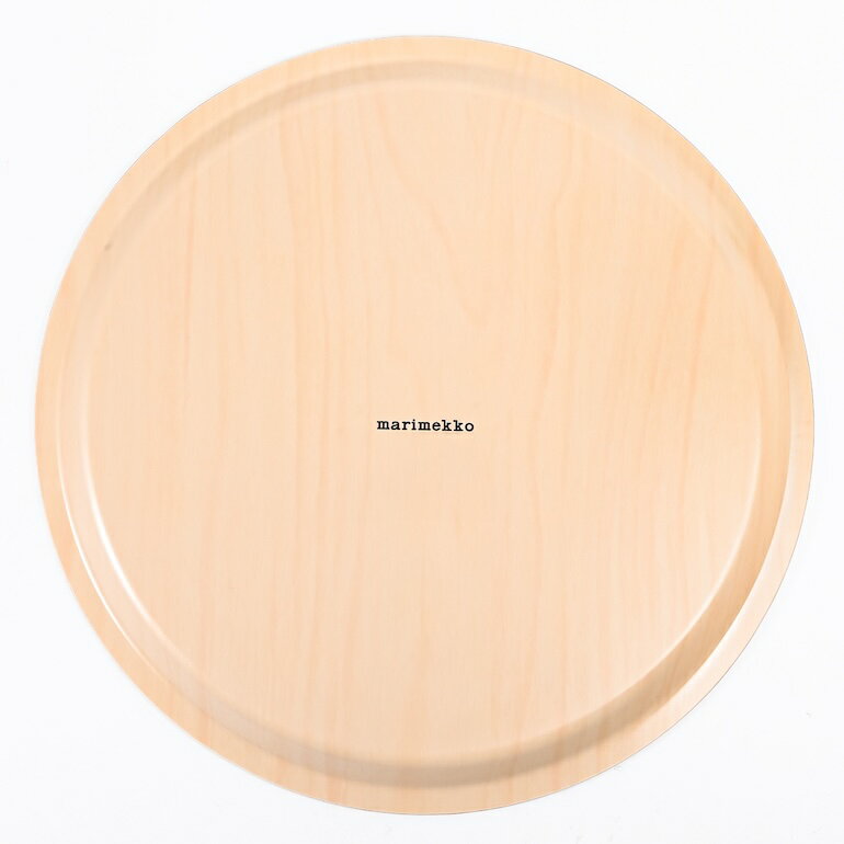 11日〜14日エントリー最大20倍★マリメッコ marimekko トレイ お盆 丸盆 トレー 31cm Pieni Unikko ウニッコ オフホワイト×レッド 071077 833 北欧 北欧雑貨 北欧デザイン 3