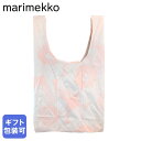 マリメッコ marimekko エコバッグ 買い物袋 スマートバッグ 2025SS Unikko ウニッコ ピンク 93925 093925 313 北欧 北欧...