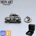 エントリー買いまわり最大23倍!25日限定 モンアート MONART ラペルピン メンズ ピンズ型 ピンバッジ クラシックカー 車 シルバー SC/K69 Ma...
