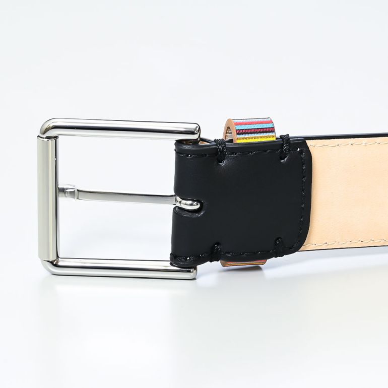 ポールスミス Paul Smith ベルト メンズ ブラック マルチカラーストライプ 4950 BM...