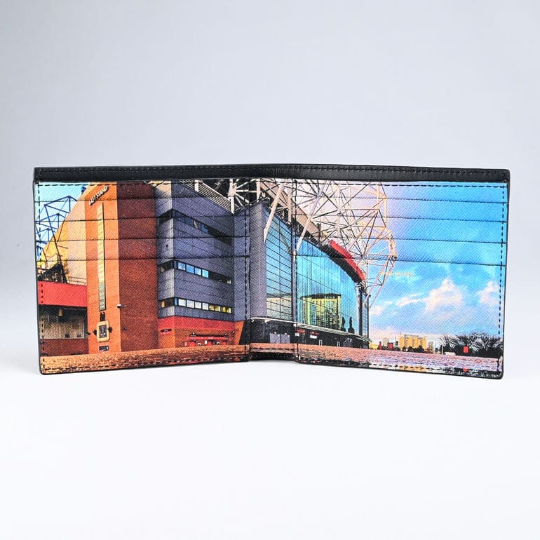 ポールスミス Paul Smith 二つ折り財布 小銭入れ無し マンチェスターユナイテッド ...