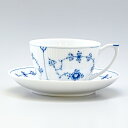 青彩白花　コーヒー碗皿【瀬戸焼 和食器 食器 コーヒーカップ 手描き 花柄 プレゼント 贈り物】