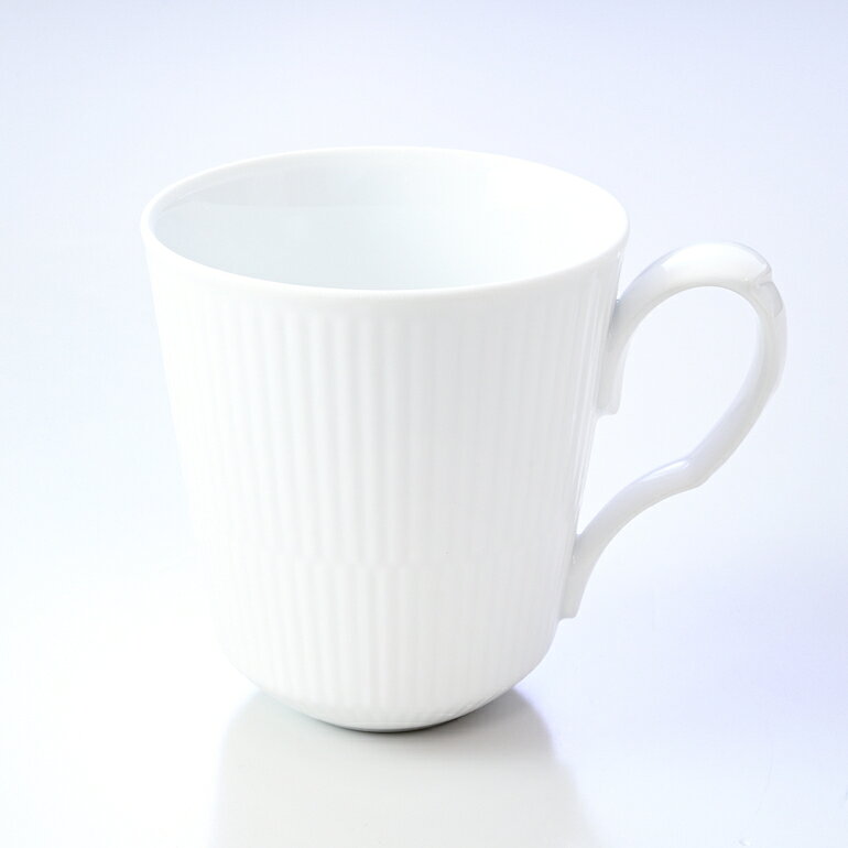 【エントリーでポイント10倍確定】ロイヤルコペンハーゲン ホワイトフルーテッド マグカップ L ペア 380ml 2408043 1016918｜ 食器 高級 名入れ可有料 ※工賃別売り【スペシャルラッピング660円(別売り)】 alevel-10024351 Alevel(エイレベル) サンプル画像2