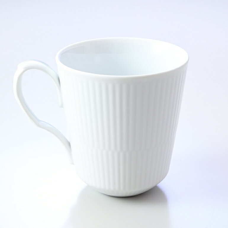 【エントリーでポイント10倍確定】ロイヤルコペンハーゲン ホワイトフルーテッド マグカップ L ペア 380ml 2408043 1016918｜ 食器 高級 名入れ可有料 ※工賃別売り【スペシャルラッピング660円(別売り)】 alevel-10024351 Alevel(エイレベル) サンプル画像3
