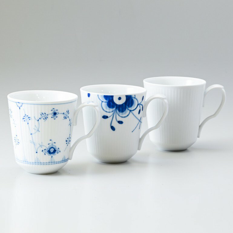 エントリー買いまわり最大19倍!ロイヤルコペンハーゲン ヒストリーミックス マグカップ 3個セット 370ml HISTORY MIX 2960925(1025...