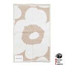 楽天スーパーロジ出荷 マリメッコ marimekko タオル ゲストタオル フェイスタオル 50×30cm UNIKKO ウニッコ ベージュ×ホワイト 072791-810(070232 810) 北欧雑貨 【RSL】