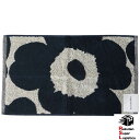 楽天スーパーロジ出荷 マリメッコ marimekko タオル ゲストタオル フェイスタオル 30×50cm UNIKKO ウニッコ コットン×ダークブルー 07...