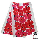 楽天スーパーロジ出荷 マリメッコ marimekko タオル ティータオル キッチンタオル 2枚セット Unikko ウニッコ ホワイト×レッド×ブラック 07...