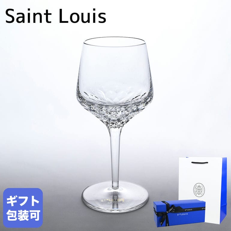 純正紙袋 リボンラッピング付 サンルイ グラス フォリア FOLIA ワイングラス ウォーターグラス 280ml クリスタル Saint Louis 15000200 洋食器 高級