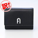 【訳あり】フルラ FURLA 二つ折り財布 ムーン レディース コンパクト スマートウォレット ミニ財布 NERO ネロ WP00127 AX0733 O600...