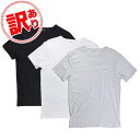 【訳あり】ポールスミス Paul Smith Tシャツ ラウンジウェア クルーネック 2パック 2枚セット Mサイズ メンズ ホワイト ブラック グレー 389...