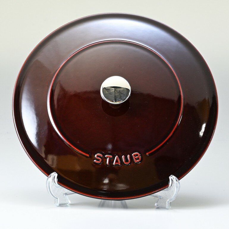 ストウブ staub ブレイザー 24cm ソテーパン 鋳物 ホーロー 鍋 なべ 調理器具 キッチン用品 グレナディンレッド 2.4L 12612487 (40511-512-0)