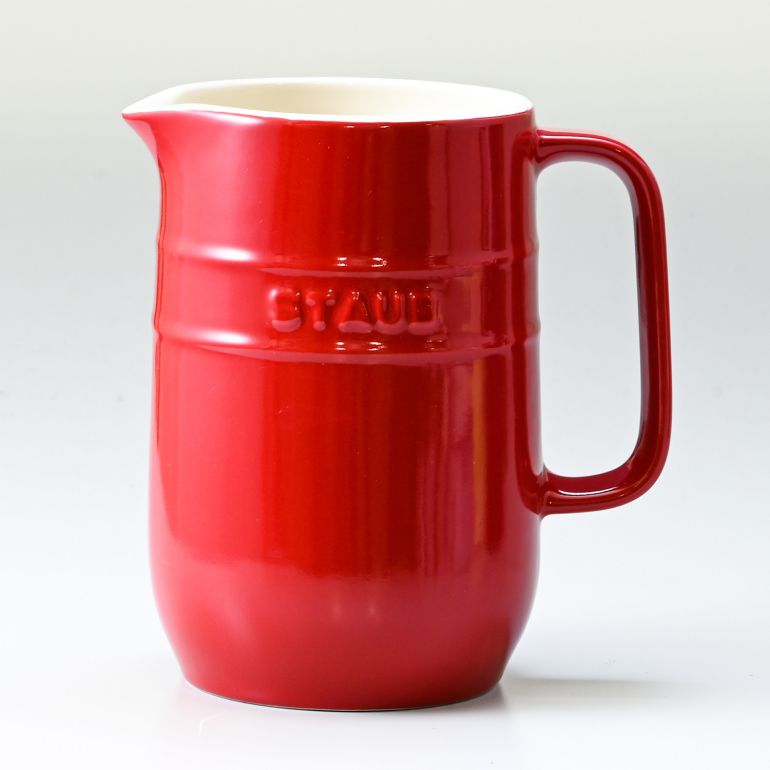 ストウブ staub ピッチャー セラミック テーブルツール 水差し スペシャルアイテム チェリー 1L 40511-583-0｜ キッチンのサムネイル