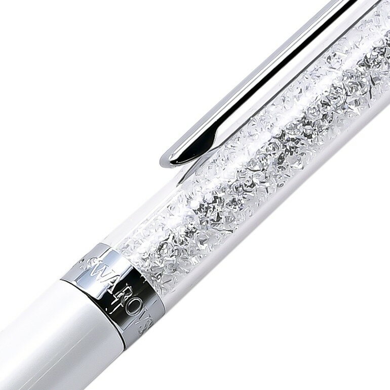 【名入れ可有料】 スワロフスキー SWAROVSKI ボールペン Crystalline White クリスタルライン ホワイト 5224392 ※名入れ別売り ネーム入れ 名前入れ