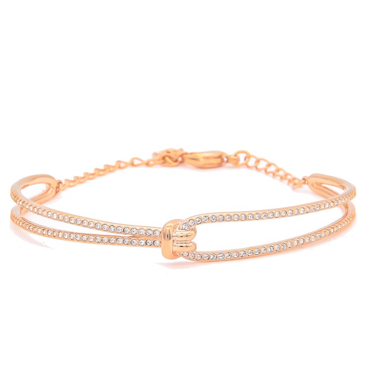 スワロフスキー ブレスレット レディース Lifelong バングル ローズゴールド 5390818のサムネイル