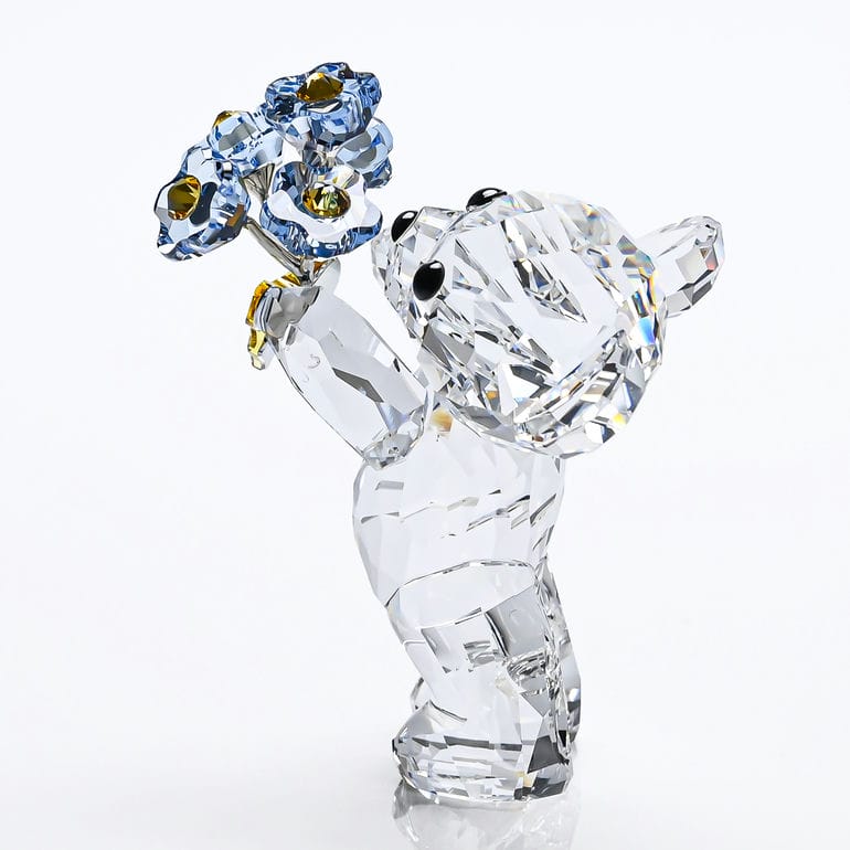 スワロフスキー SWAROVSKI クリスタルフィギュア KRISベア Forget-me-not 5427993...