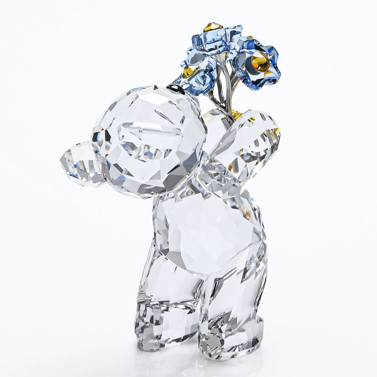 スワロフスキー SWAROVSKI クリスタルフィギュア KRISベア Forget-me-not 5427993...