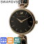 スワロフスキー SWAROVSKI 腕時計 レディース ブラック シャンパンゴールド ブレスレットウォッチ DREAM ROCK 5519315