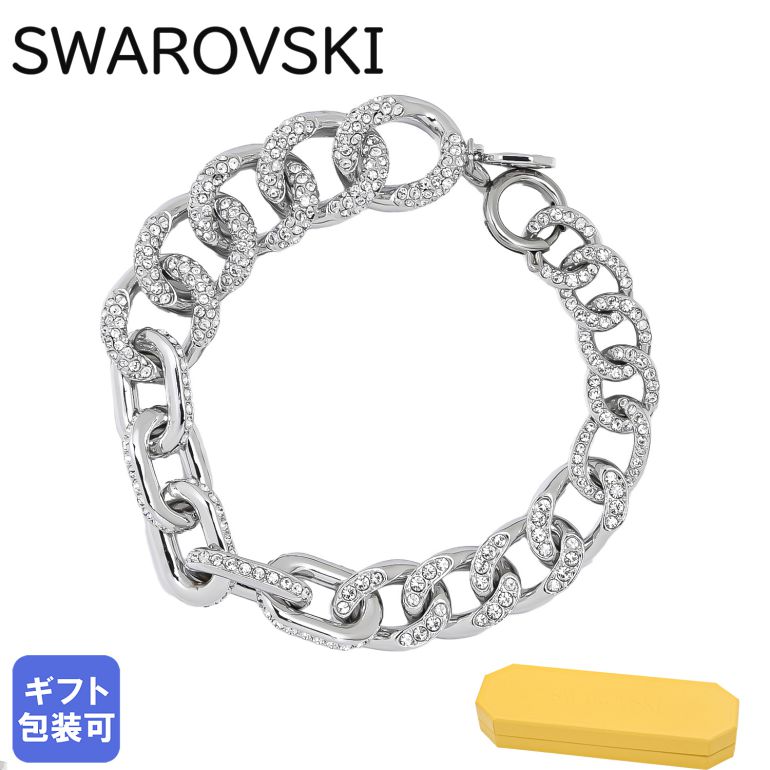 【エントリー10倍★9日20:00から16日1:59】スワロフスキー SWAROVSKI ブレスレット Dextera クリア×シルバー 5622224 バングル ジュエリ..