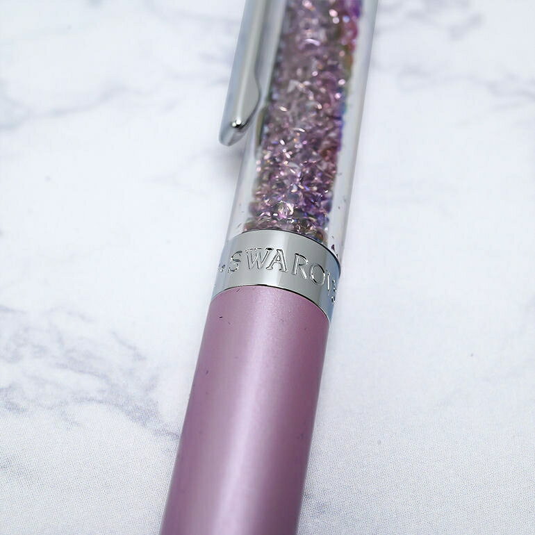 【名入れ可有料】スワロフスキー SWAROVSKI ボールペン Crystalline Light Lilac ...