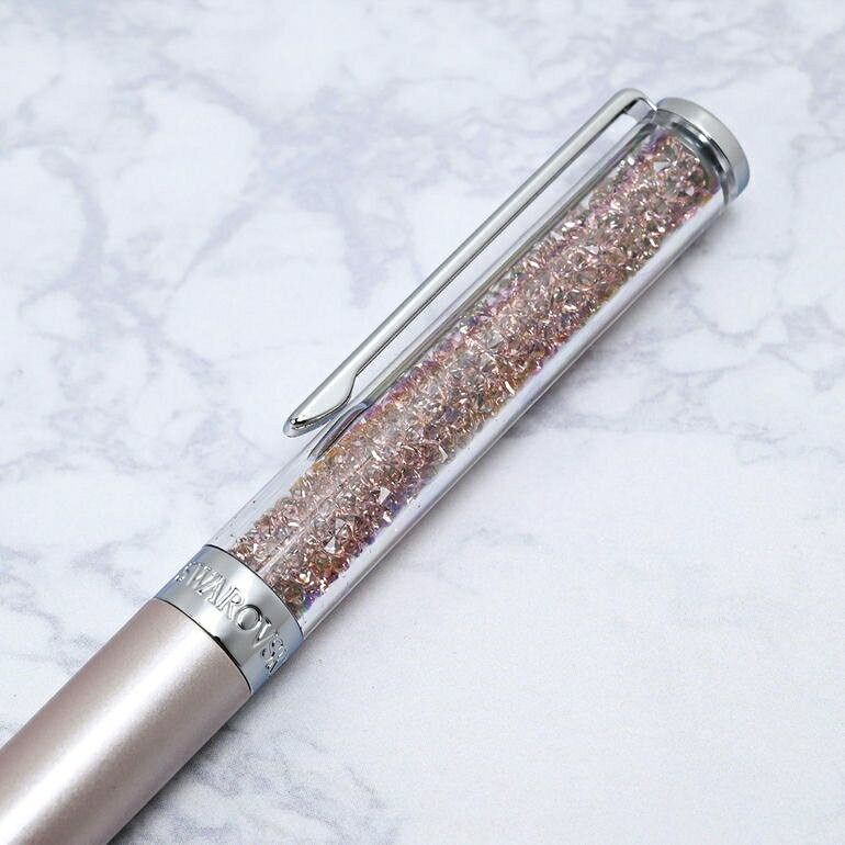 【名入れ可有料】スワロフスキー SWAROVSKI ボールペン Crystalline Vintage Rose クリスタルライン ヴィンテージローズ 5224391 ※名入れ別売り ネコポス対応｜ 筆記具 高級 alevel-10026291 Alevel(エイレベル) サンプル画像2