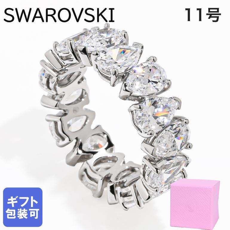 スワロフスキー SWAROVSKI リング 指輪 11号 ペアカット 2025SS Matrix Vittore マトリックス クリア シルバー 5689470 ジュエリーのサムネイル