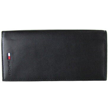 トミーヒルフィガー TOMMY HILFIGER 長財布 小銭入れ付 メンズ ブラック 31TL19X015-001 5473