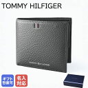 【エントリー10倍★24日20:00から27日9:59】【名入れ可有料】 トミーヒルフィガー TOMMY HILFIGER 二つ折り財布 2024SS TH CENTRAL CC AND COIN セントラル メンズ ダークグレー AM0AM11855 PSM DARK GRAY 折財布 ウォレット 【スペシャルラッピングB対応(別売り)】