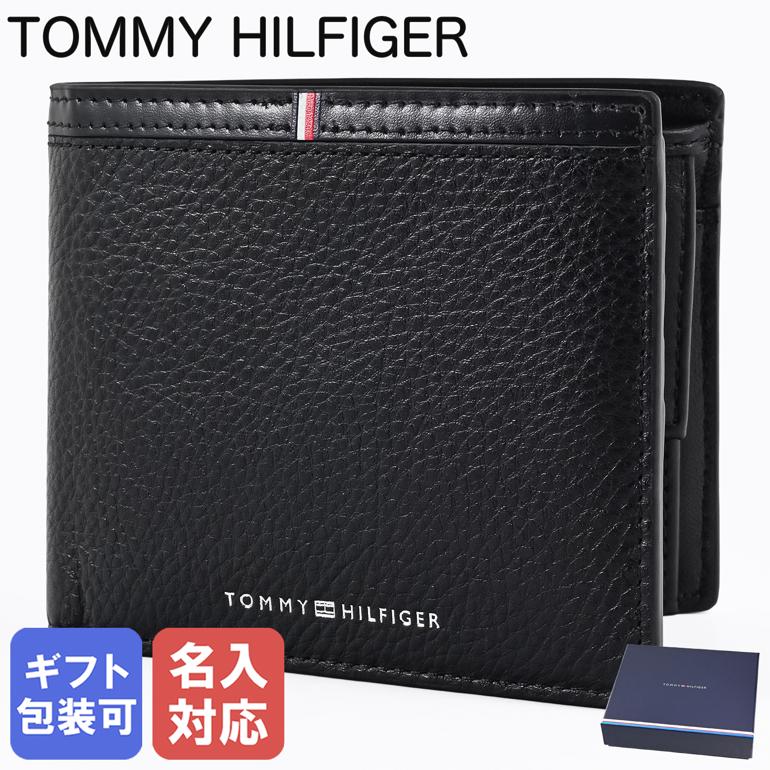 トミーヒルフィガー 高品質ヨーロッパ輸入モデル TOMMY HILFIGER 2026SS 二つ折り財布 小銭入れ付き メンズ CORP CC AND COIN...