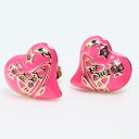 ヴィヴィアンウエストウッド Vivienne Westwood ピアス エリザベスピアス フーシャ×ピンクゴールド| アクセサリー【スペシャルラッピング660円(別売り)】